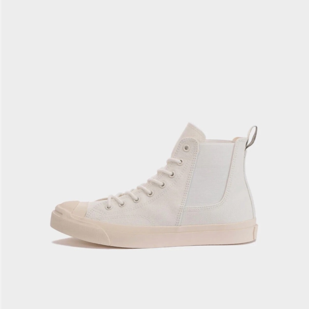 CONVERSE JACK PURCELL SIDEGORE HI RH White Unisex Sneakers Shoes